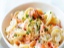 Creamed fettuccine with smoked salmon 